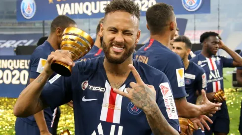Neymar cumplió tres años en el PSG