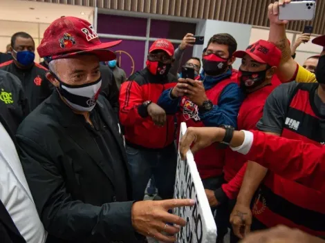 Hasta con canción: El recibimiento del nuevo DT de Flamengo