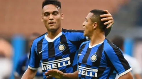 Alexis Sánchez y Lautaro Martínez se pelean la oportunidad de acompañar a Lukaku en el ataque del Inter