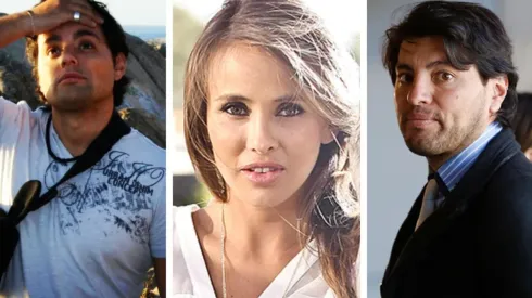 Daniel Valenzuela junto a su ex esposa Paloma Aliaga y su hermano Cristóbal Valenzuela