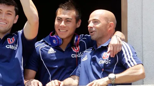 Eduardo Vargas y Jorge Sampaoli compartieron camarín en Universidad de Chile y la selección chilena