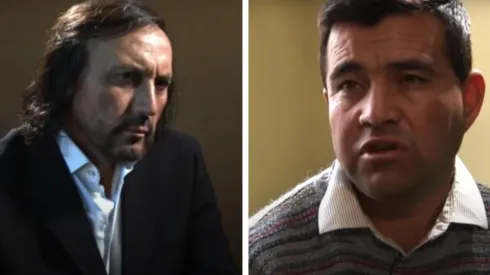 Carlos Pinto en la entrevista con el "Asesino del Tambor", en 2006.