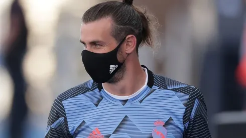 El galés fue captado jugando golf en España.