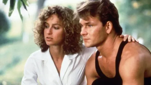 Jennifer Grey y Patrick Swayze en una escena de "Dirty Dancing".
