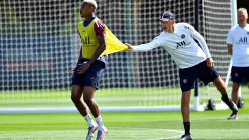 Thomas Tuchel se lesionó justo antes de que el PSG juegue en la Champions