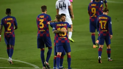 El argentino marcó un golazo para dar tranquilidad al Barcelona.