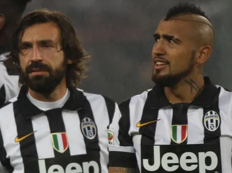 Vidal lleva la antorcha en el equipo ideal de Pirlo de todos los tiempos