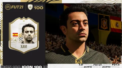 Xavi se une como ICONO a FIFA 21