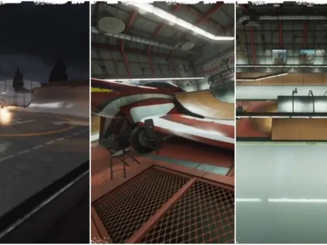Así se ve el nivel "El Hangar" en el remake de Tony Hawk's Pro Skater 1 y 2