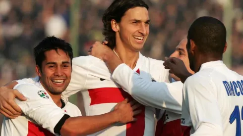 Mago Jiménez y Zlatan Ibrahimovic en Inter.