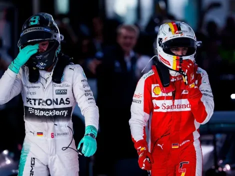 Nico Rosberg saca las garras en defensa de Vettel
