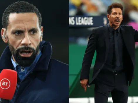 Y eso que lo quiere: Ferdinand asegura que "Simeone es un lunático"