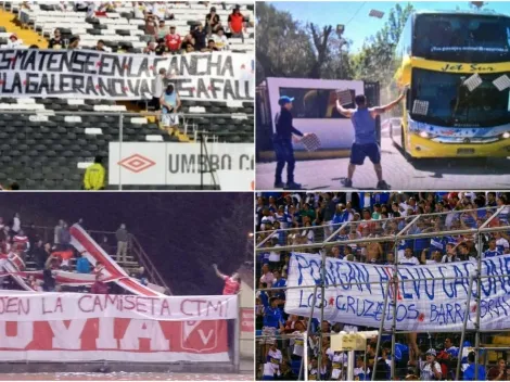 Tipo Barcelona: así han reaccionado hinchadas chilenas ante fracasos