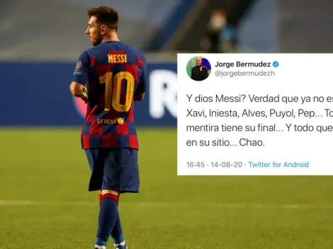 Periodista colombiano trata a Lionel Messi de "mentira"