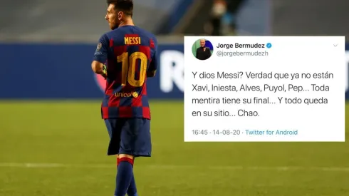 Lionel Messi ante el Bayern Munich