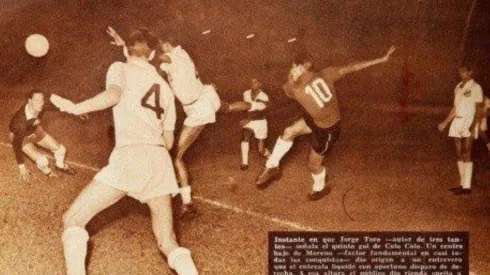 El Cacique destrozó al Santos de Pelé por 6-2