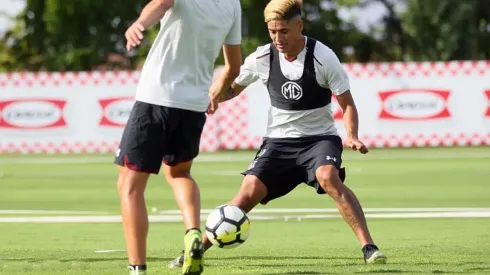 Juan Carlos Gaete alcanzó a entrenar una semana en Colo Colo a principios de 2019, antes de abandonar el club por diferencias con su representante