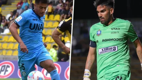 Caroca y Hurtado están contentos con el regreso del fútbol.