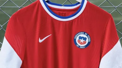 La nueva camiseta titular de Chile.