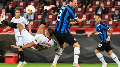 Sevilla se puso en ventaja gracias a Diego Carlos