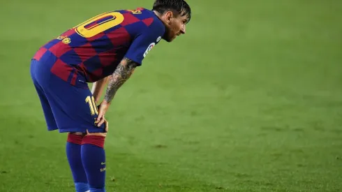 Lionel Messi en su última temporada en el Barça