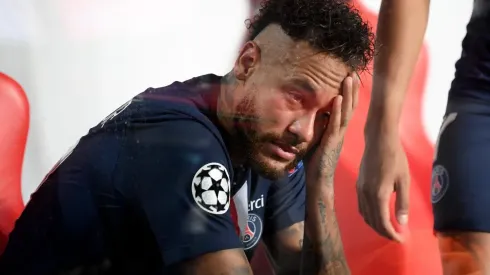 Neymar llora la Champions League