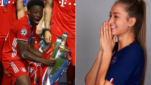 Alphonso Davis y Jordyn Huitema