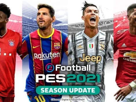 ¡Histórico! Ronaldo y Messi son la portada de PES 2021