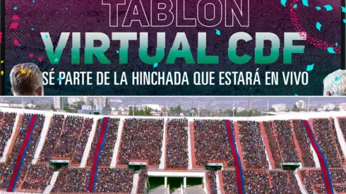 El "Tablón Virtual" es parte de las novedades de CDF para el regreso del fútbol, y la participación de los hinchas en las transmisiones de la señal deportiva.