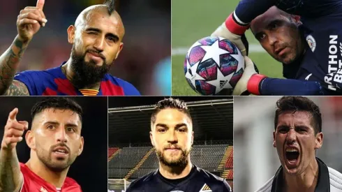 Chile tiene una buena legión que todavía no define su futuro en el fútbol europeo y vivirán jornadas claves