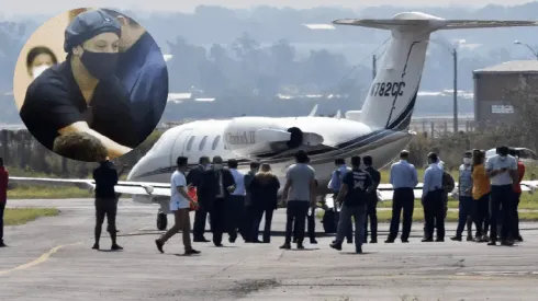 El Charter que trasladó a Ronaldinho de Asunción a Río de Janeiro