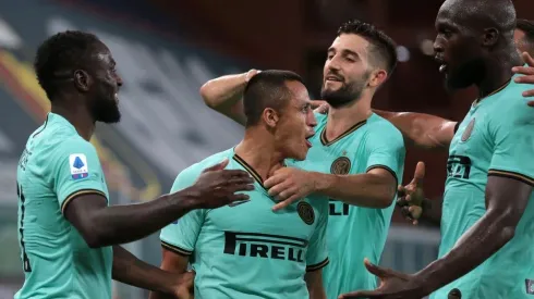 Alexis y Lukaku en el Inter.