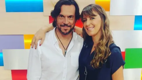 Carola Urrejola y Mauricio Jürgensen en el matinal de Canal 13.
