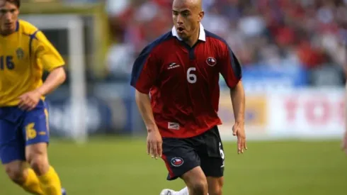 Kike Acuña en la selección chilena.