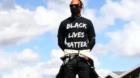 Lewis Hamilton se ha mostrado muy activo contra el racismo.