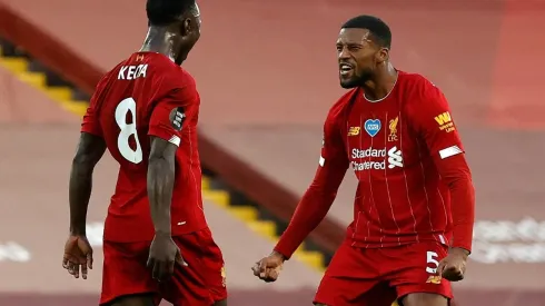 Wijnaldum es uno de los fichajes que trabaja el equipo culé para la temporada.