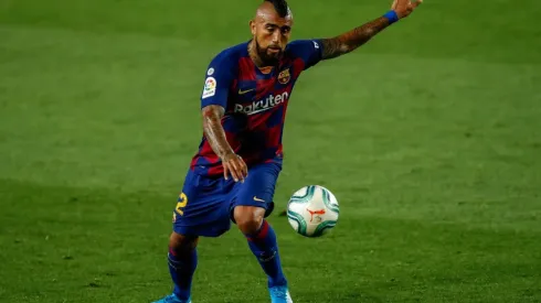Arturo Vidal ante el Villarreal por la Liga