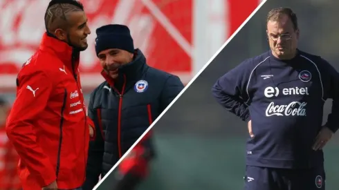 Vidal vuelve destacar la figura de Sampaoli por sobre Bielsa.