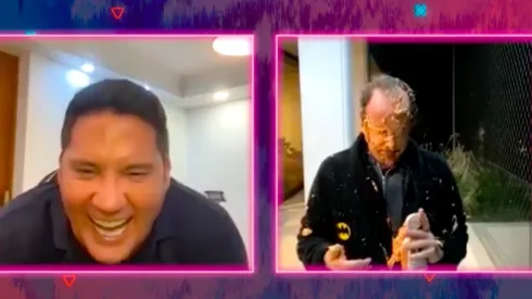 La particular escena que se vivió entre Pancho Saavedra, Stefan Kramer y el ketchup.
