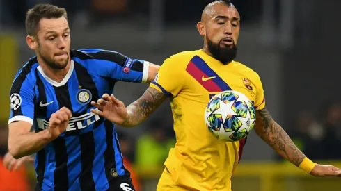 Arturo Vidal derrotó dos veces al Inter de Milán con la camiseta de Barcelona en la última edición de la Champions League