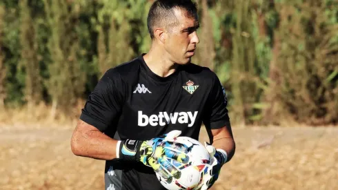 Claudio Bravo en el Real Betis.