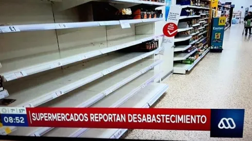 La errónea imagen que mostró "Mucho Gusto", en Mega.