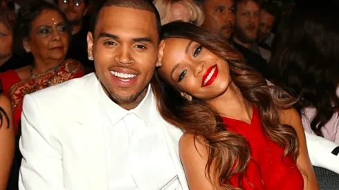 Chris Brown y Rihanna en uno de los tantos eventos en que compartieron juntos.