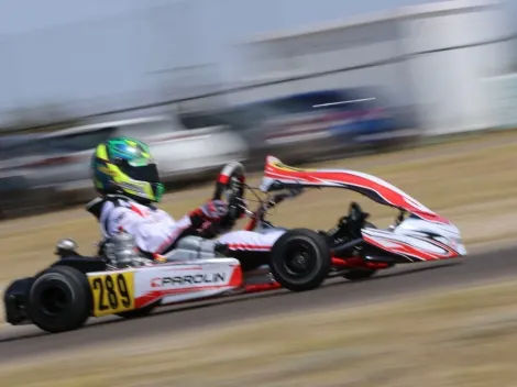 Nico Ambiado se luce en el Campeonato Italiano ACI Karting