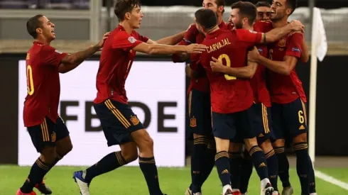 España igualó en los segundos finales del partido ante Alemania