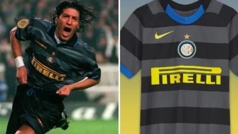 La camiseta que usará Alexis Sánchez -y posiblemente Arturo Vidal- recuerda a la usada por Bam Bam cuando consiguió la Copa de la UEFA junto a los lombardos