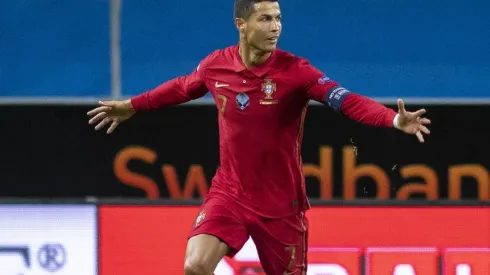 Cristiano Ronaldo y su doblete con Portugal ante Suecia.