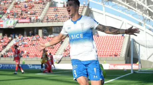 Zampedri ya piensa en el partido de la Libertadores.