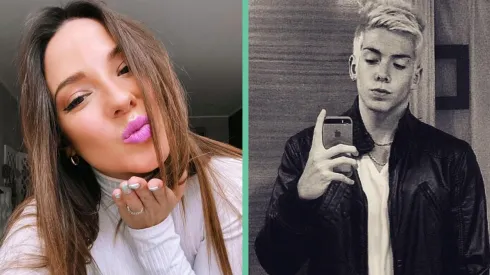 Kel Calderón junto a su hermano Nano Calderón.