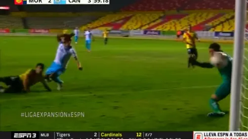 Isaac Díaz anotó su primer gol en la Liga de Expansión del fútbol mexicano.